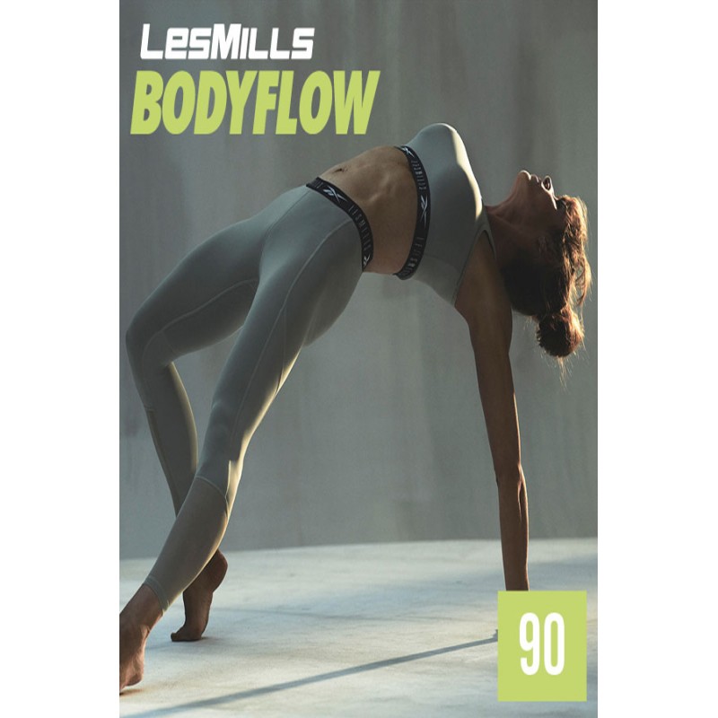 [Hot Sale]LesMills Q4 2020 Routines BODY BALANCE FLOW 90 releases New Release DVD, CD & Notes